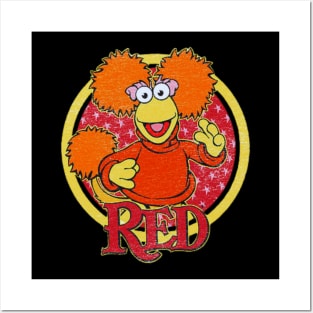 Red Fraggle Rock Posters and Art